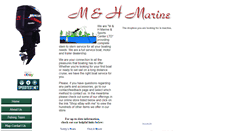 Desktop Screenshot of mhmarine.com